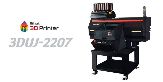 3DUJ-2207 | Compact Full Color UV Inkjet 3D Printer