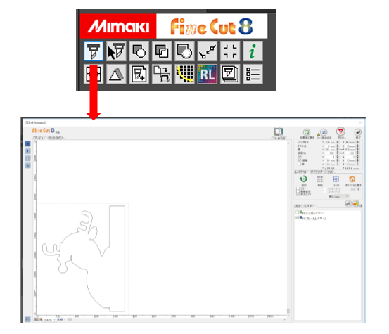 FineCut8: Output Conditions Set-up