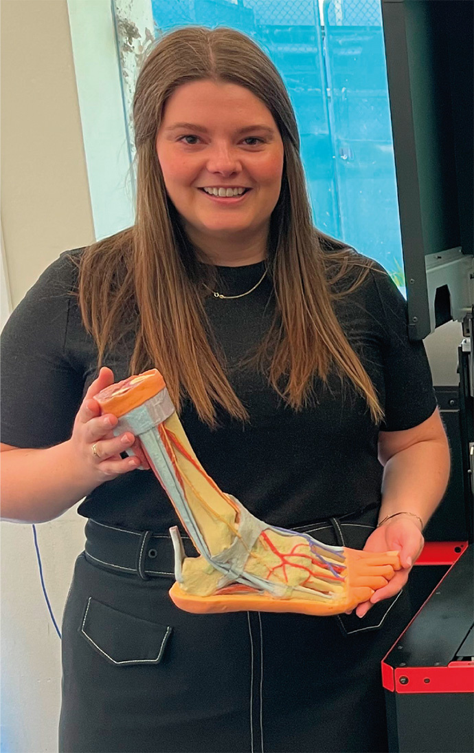 Lucy Costello of the 3D Innovation and Design Studio