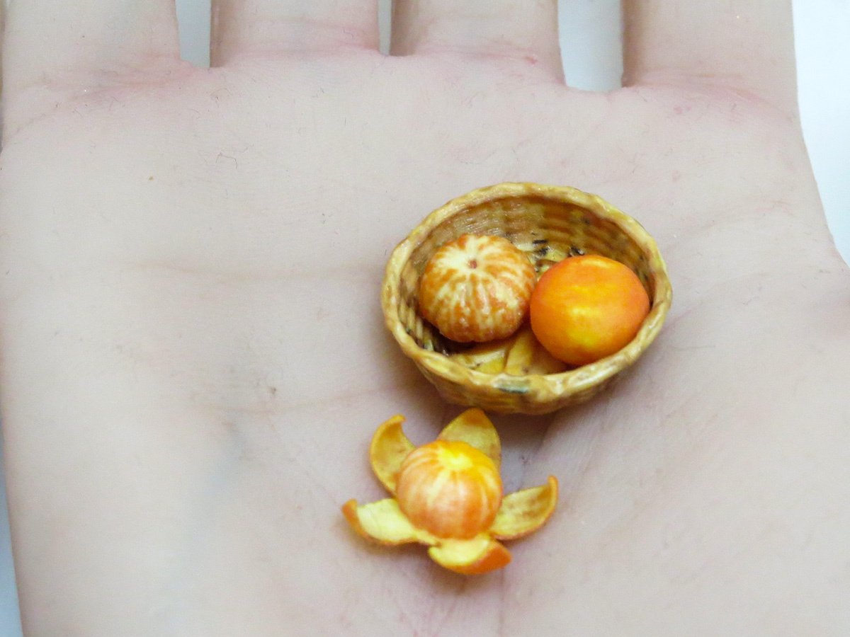 Tangerines can also be made from small quantities "with peel", "just peeled", and "after peeled"