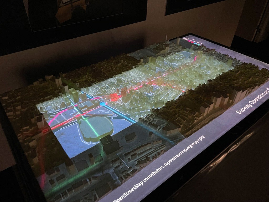 Mr.Sakamoto's work "Scale City"