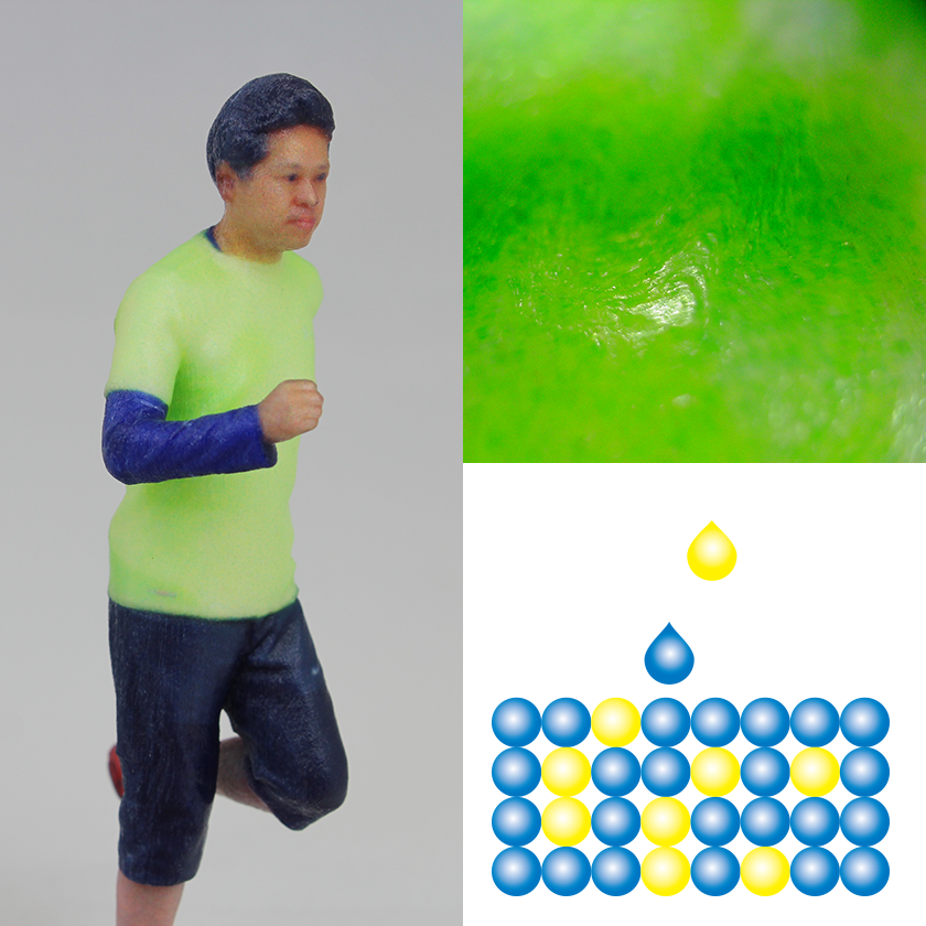 3DUJ-553 (UV curable inkjet method)