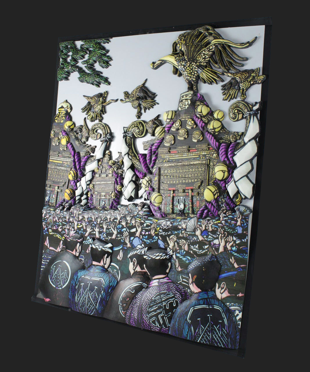 Wall decoration (Traditional festa in Japan)