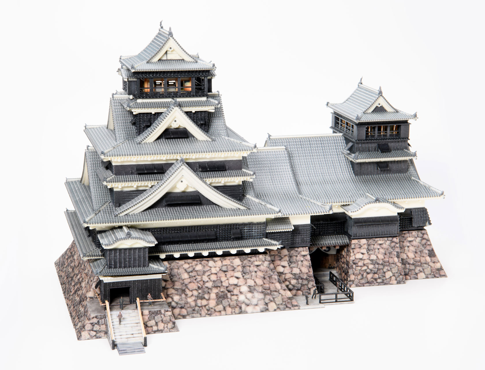 Building model (Kumamoto castle)