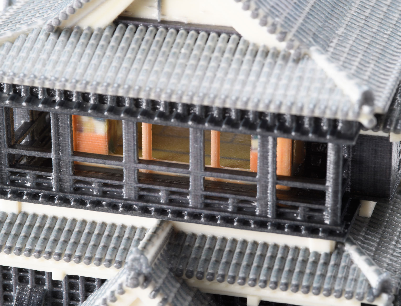 Building model (Kumamoto castle)