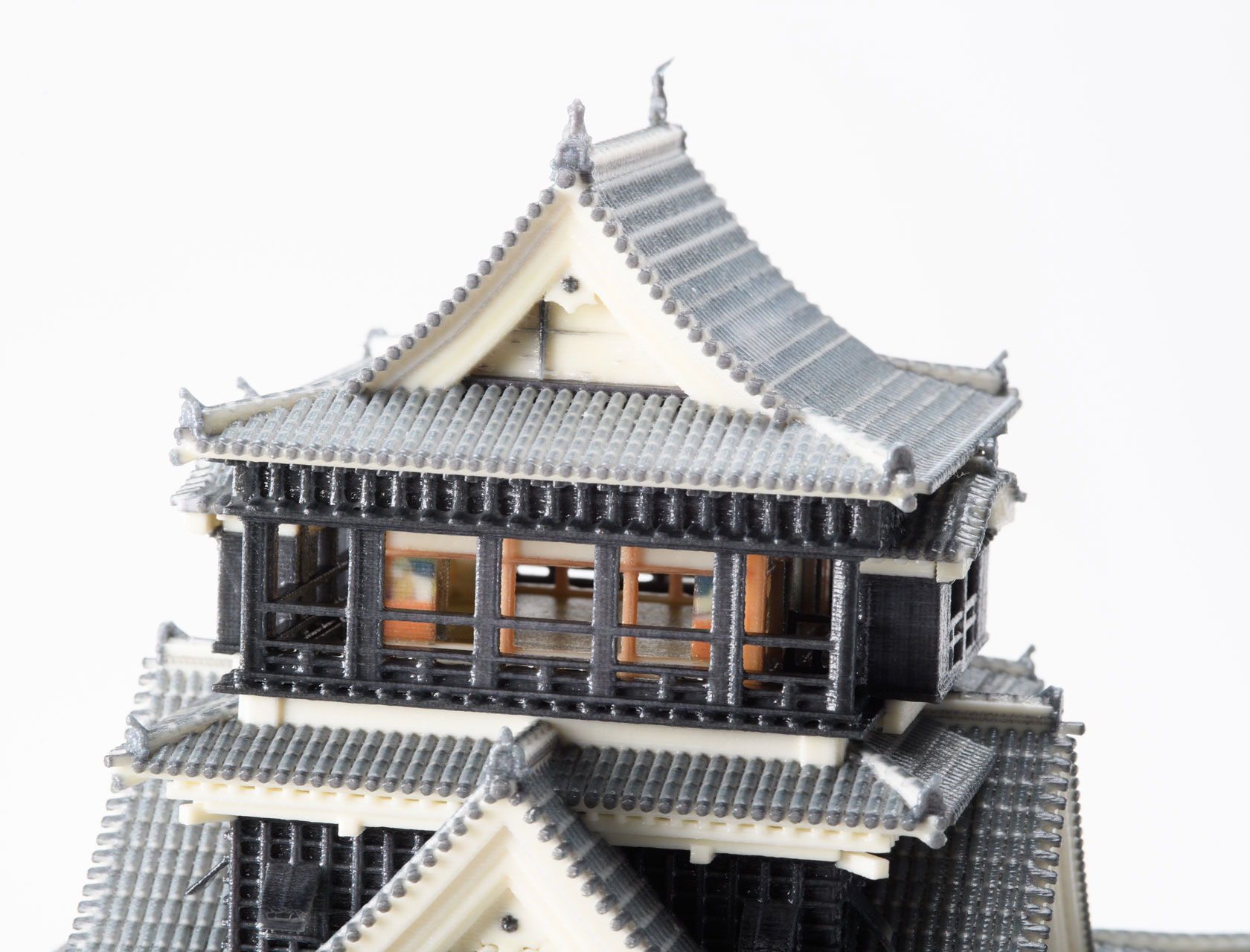 Building model (Kumamoto castle)
