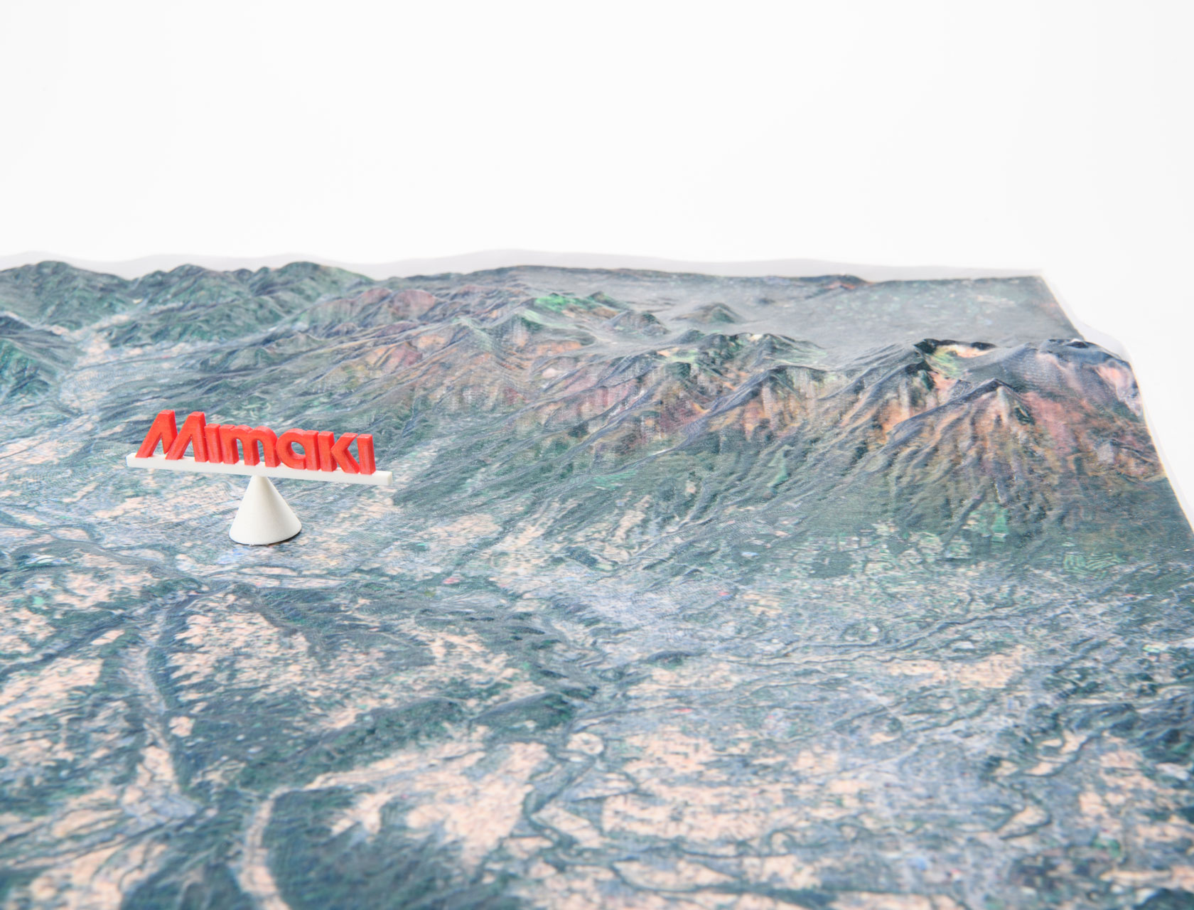 Building model (Mimaki Headquarter and surrounding)