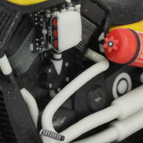 Detailed piece is faithfully reproduced