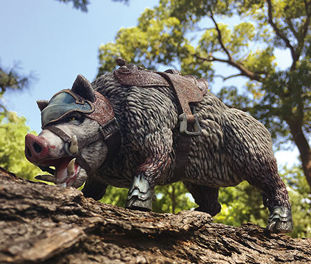 Even very meticulous areas can be represented.